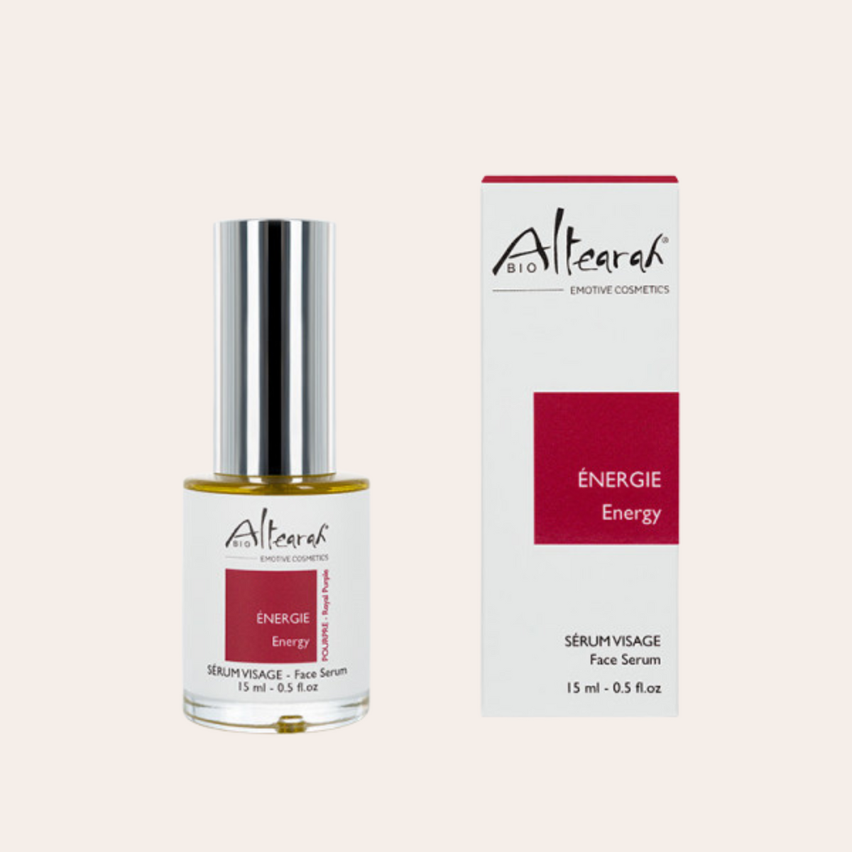 Sérum visage pourpre énergie 15ml