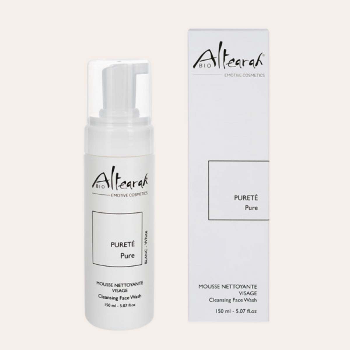 Mousse nettoyante visage Blanc Pureté