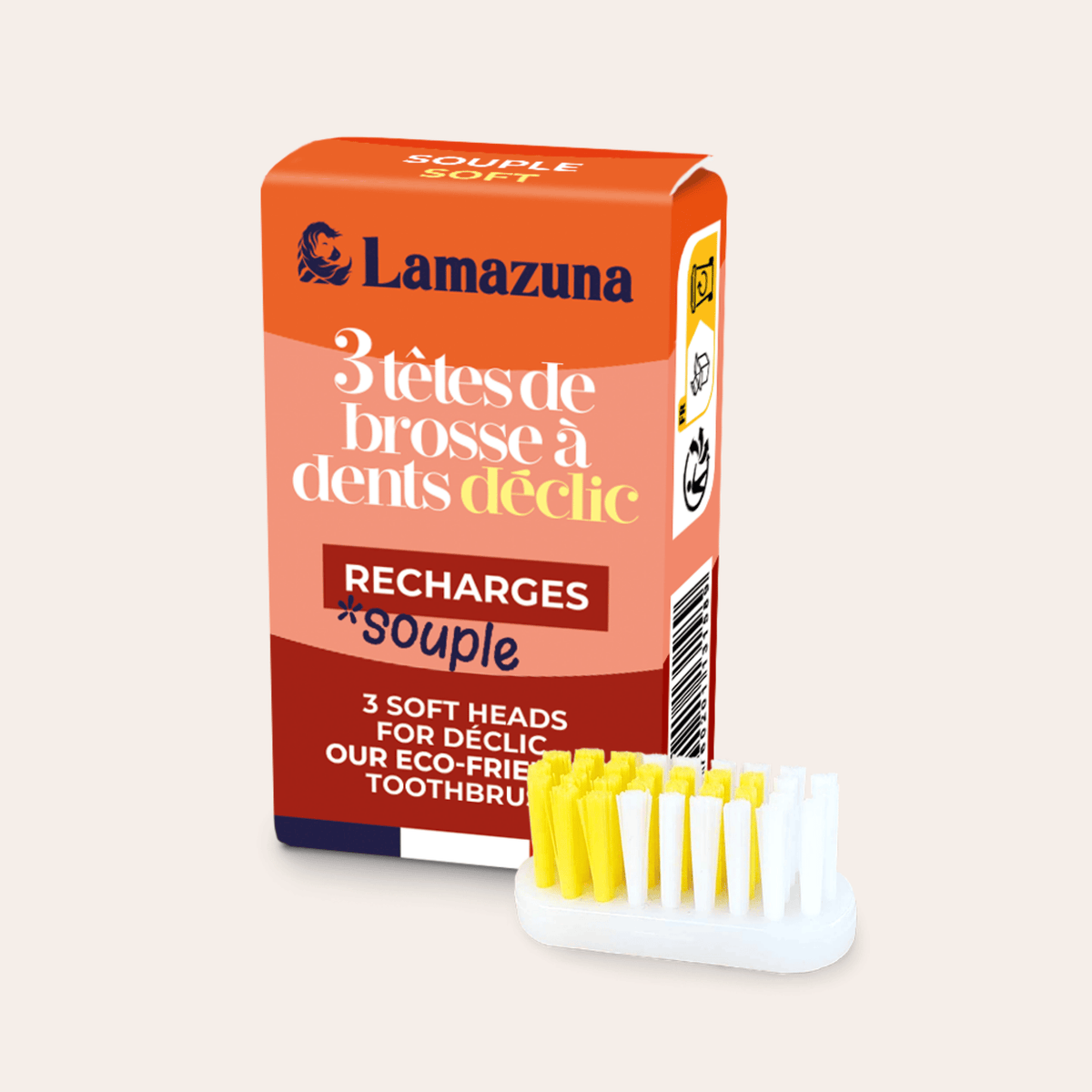 3 têtes de brosse à dents