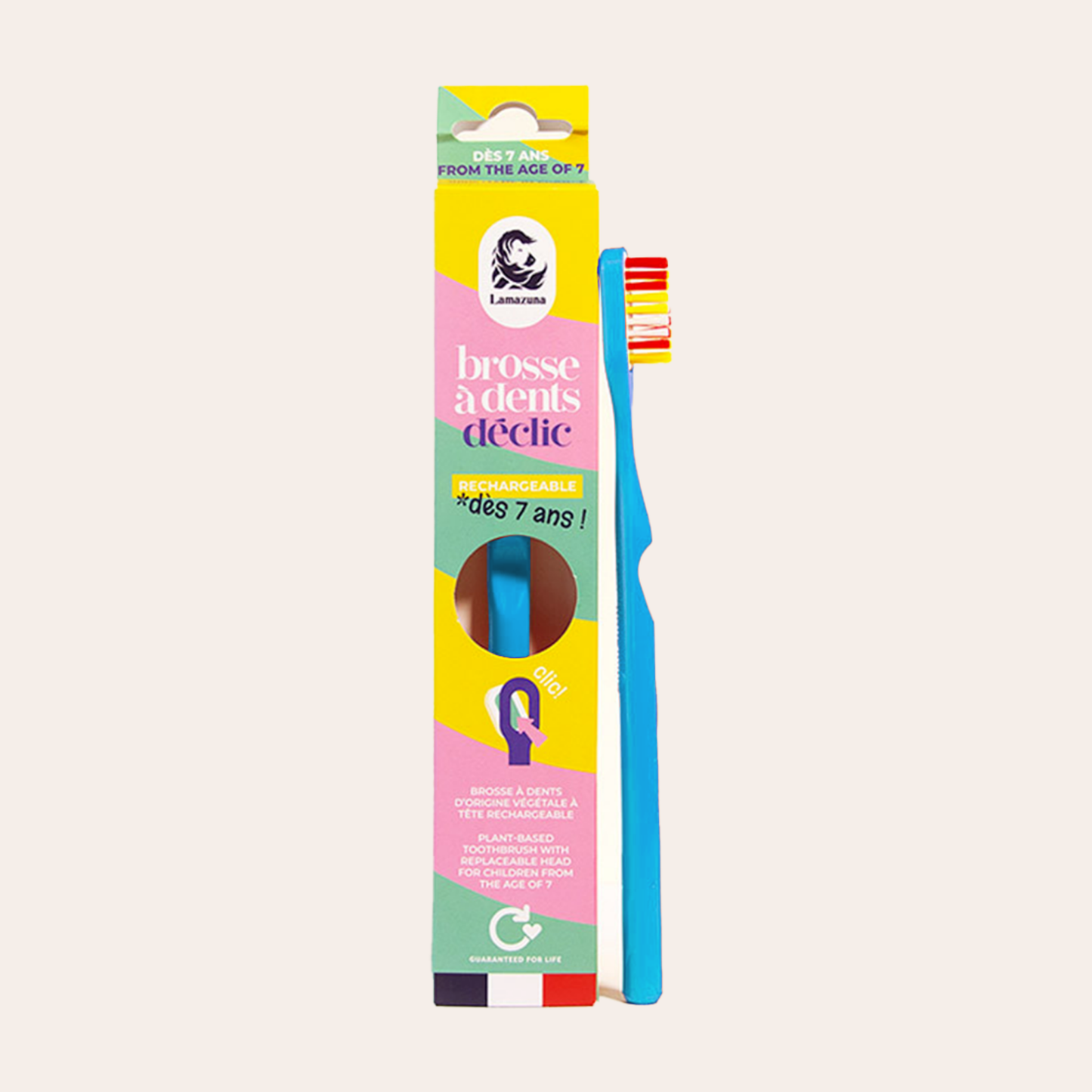 Déclic - Brosse à dents medium rechargeable