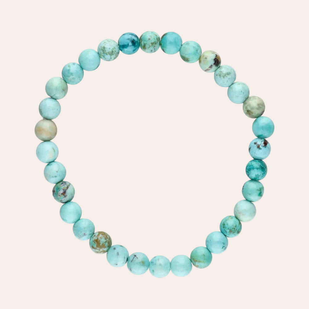 6 mm Peruaanse turkooizen armband