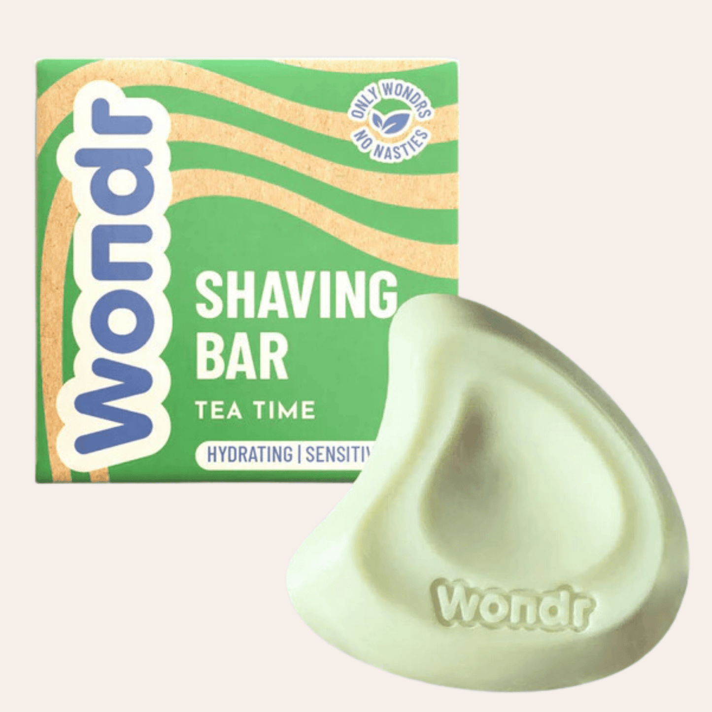 Solid shaving soap - Tea time