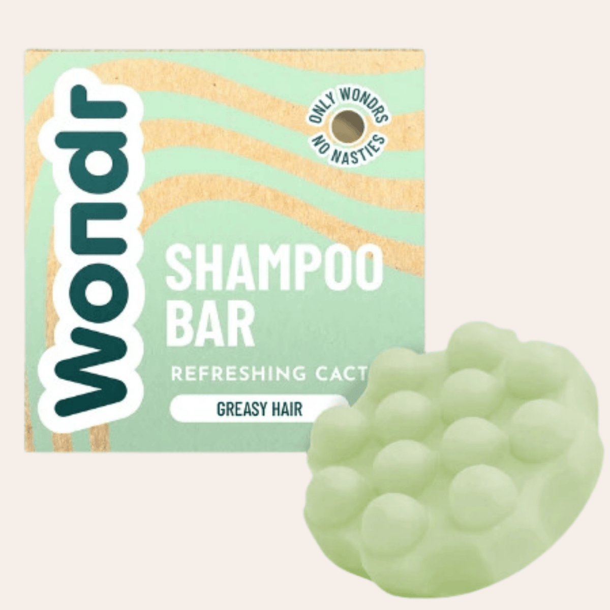 Wondr Shampoing solide - Refreshing Cactus
