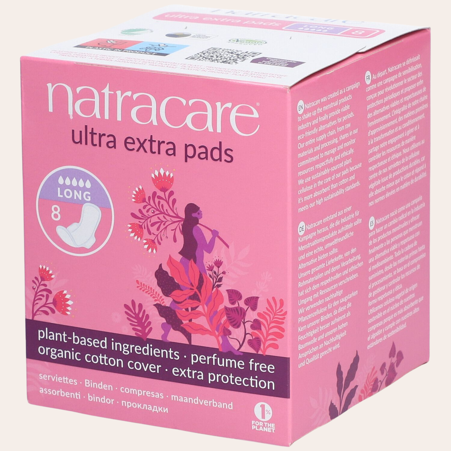 Ultra extra maandverband lang maandverband 8 stuks