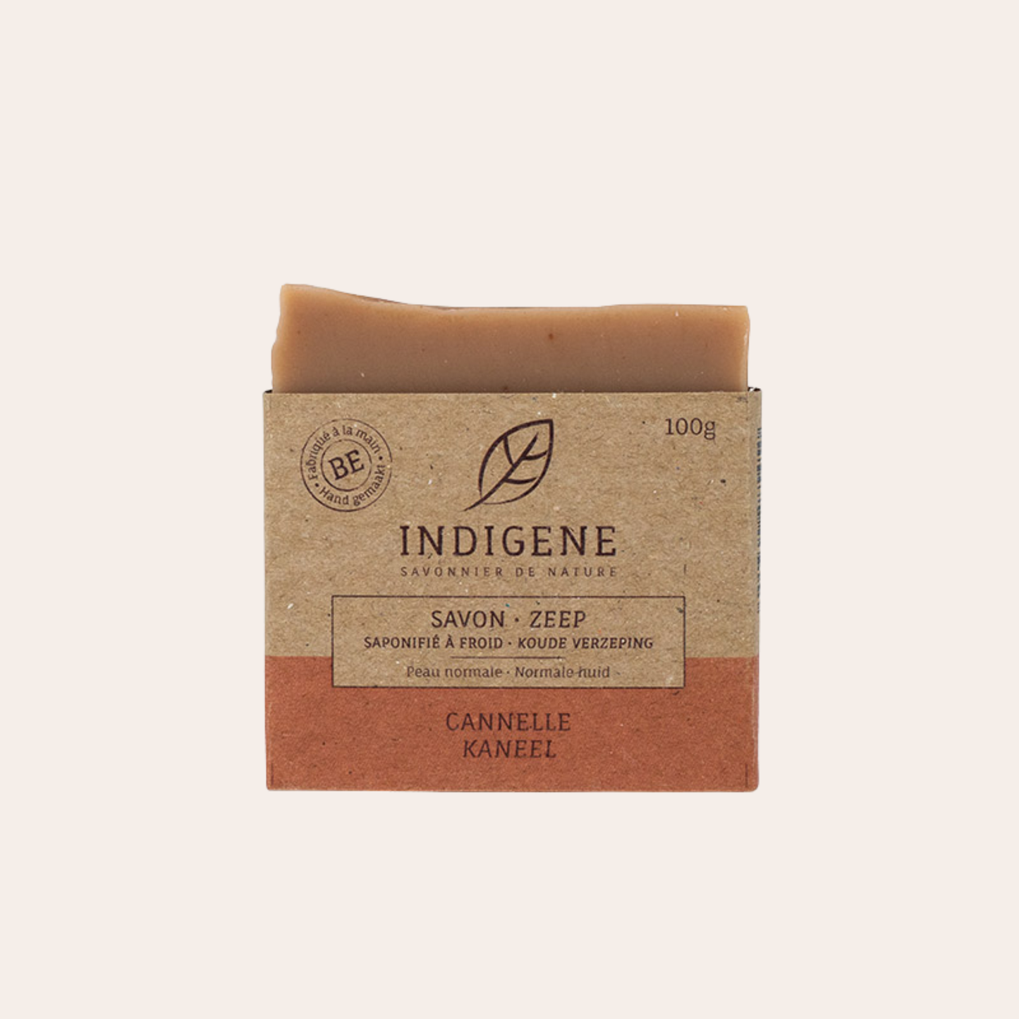 Koude verzeepte zeep - kaneel