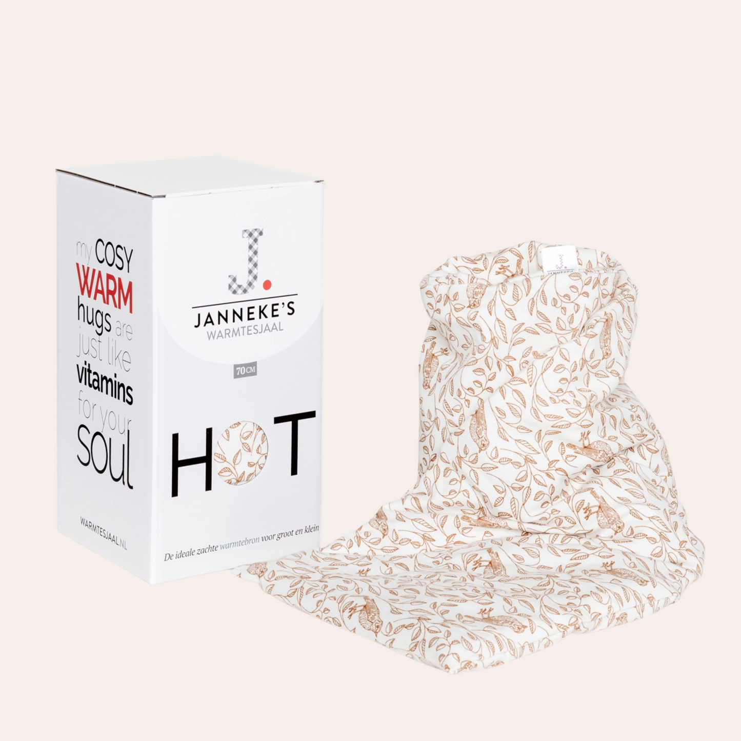 Écharpe chauffante gaufrée