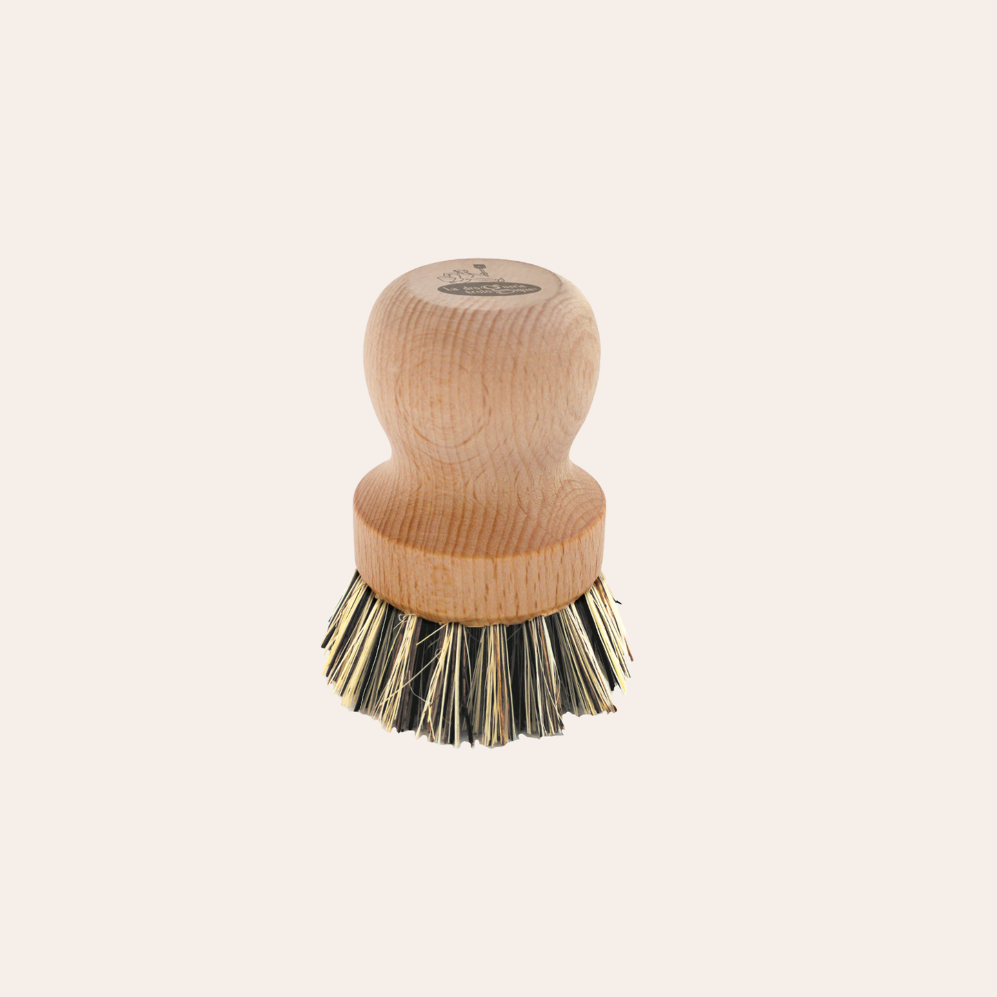 Fiber pan brush