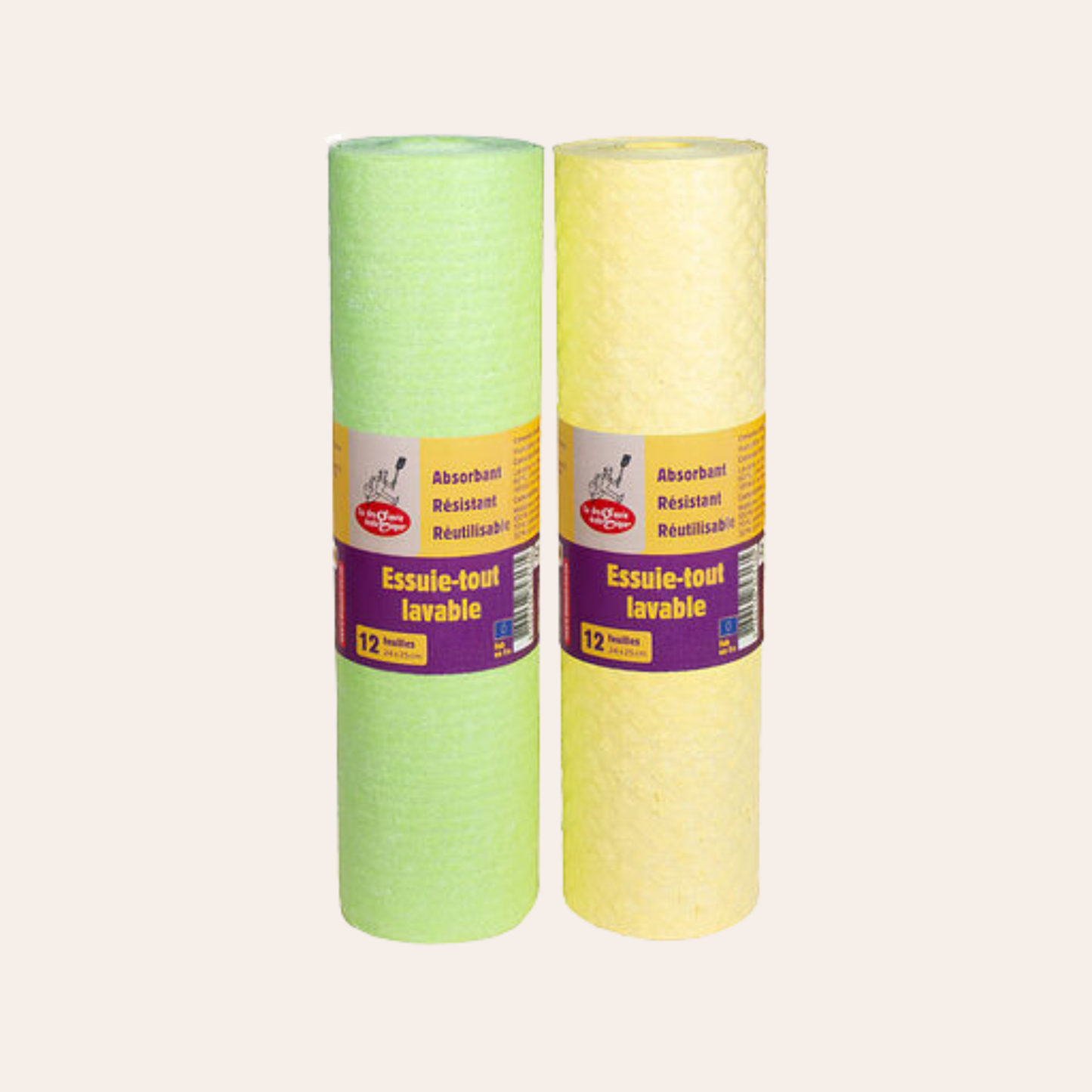 Wasbare papieren handdoek