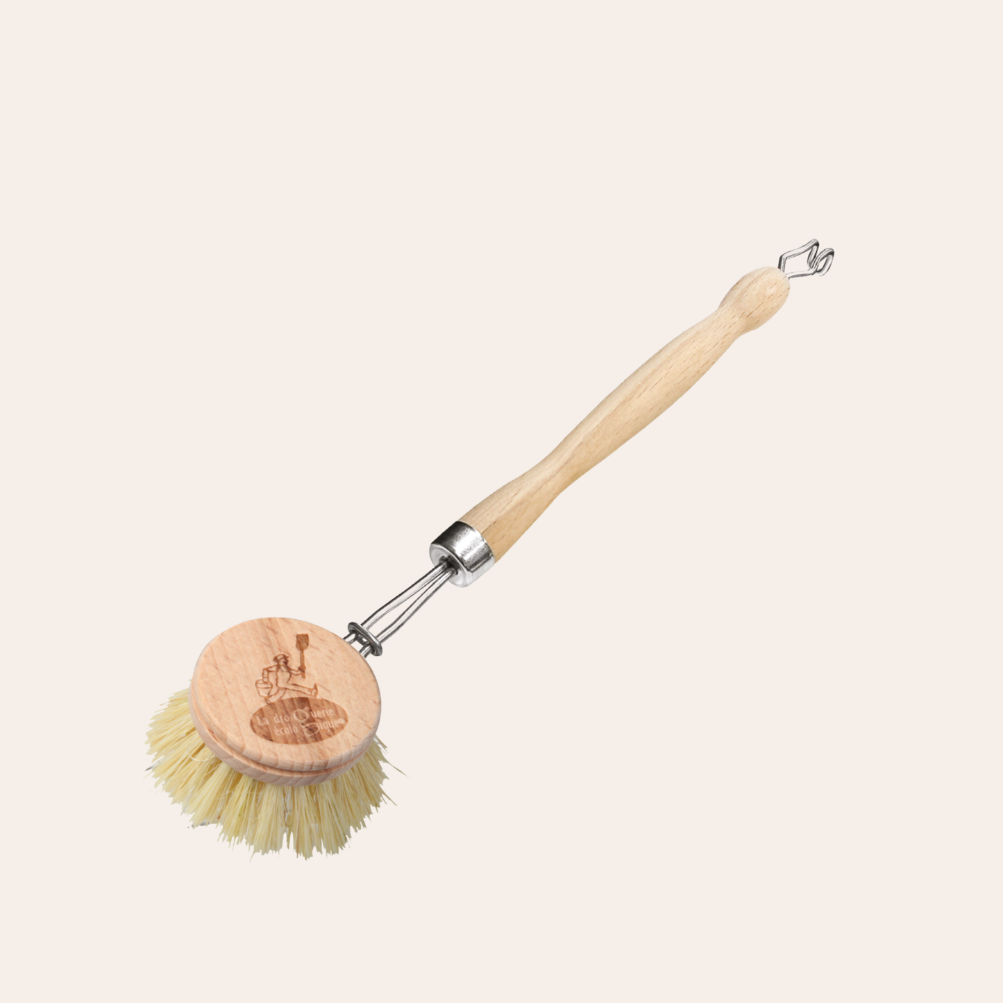 Fiber dish brush