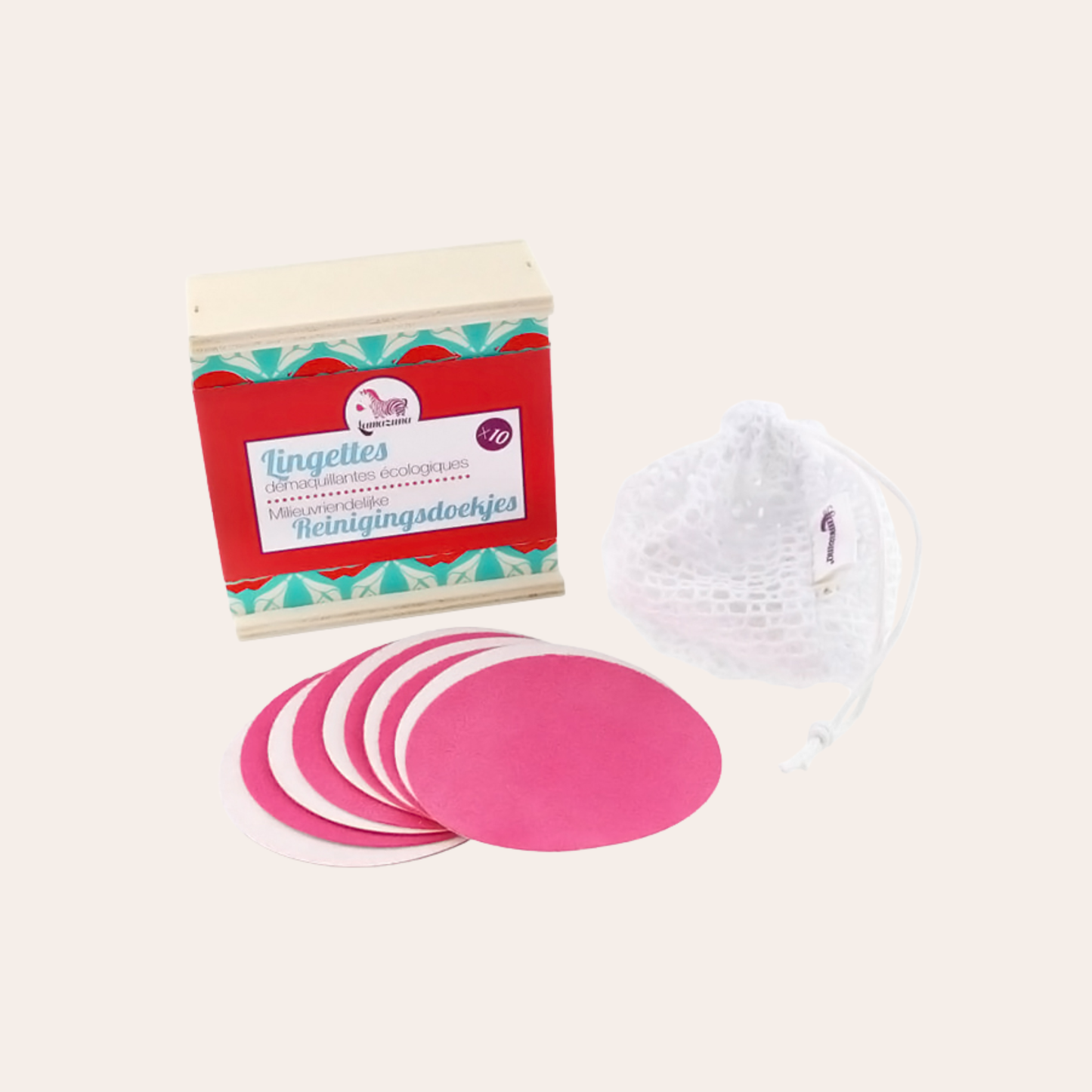 Ecologische make-up verwijderaardoekjes