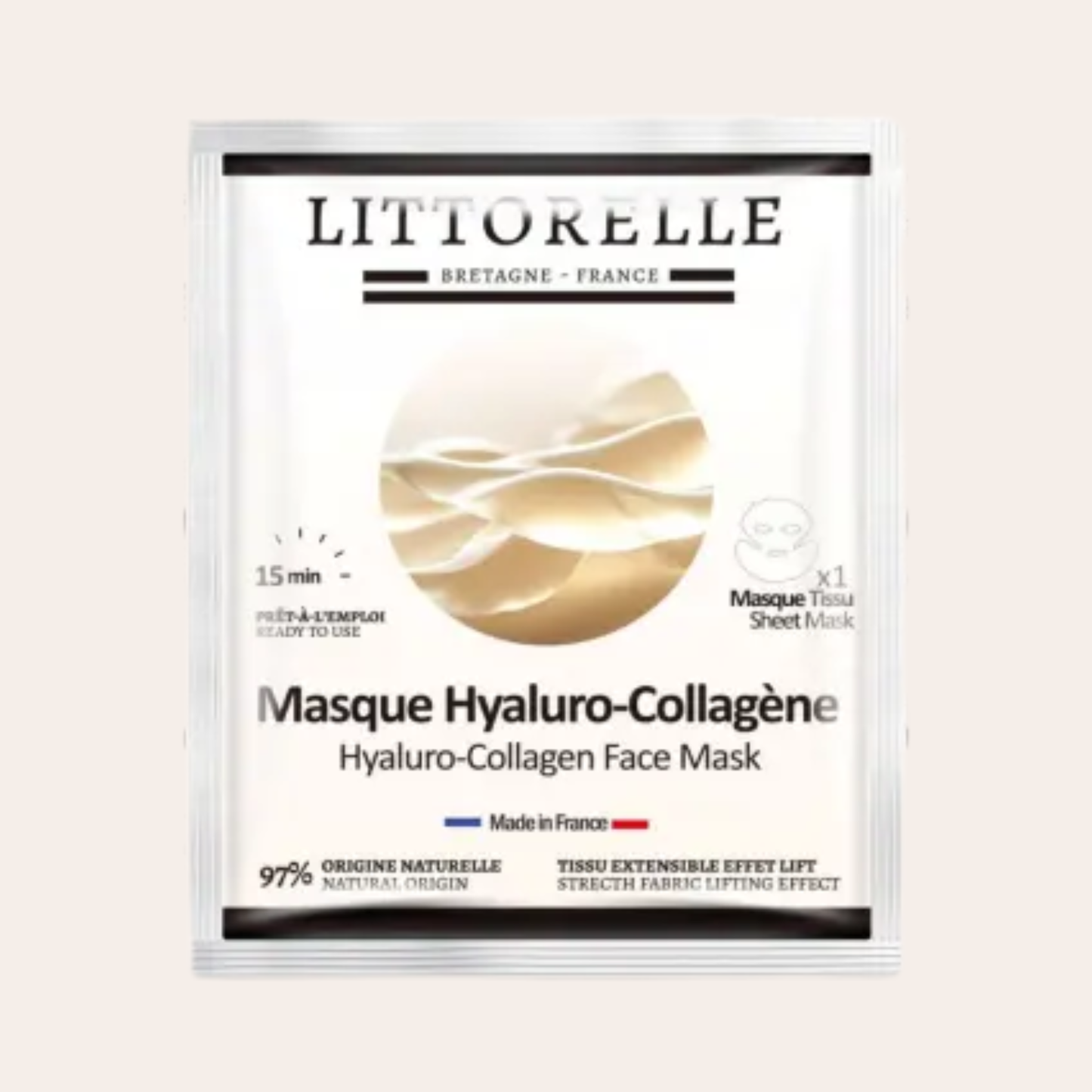 Hyaluro-collageenmasker