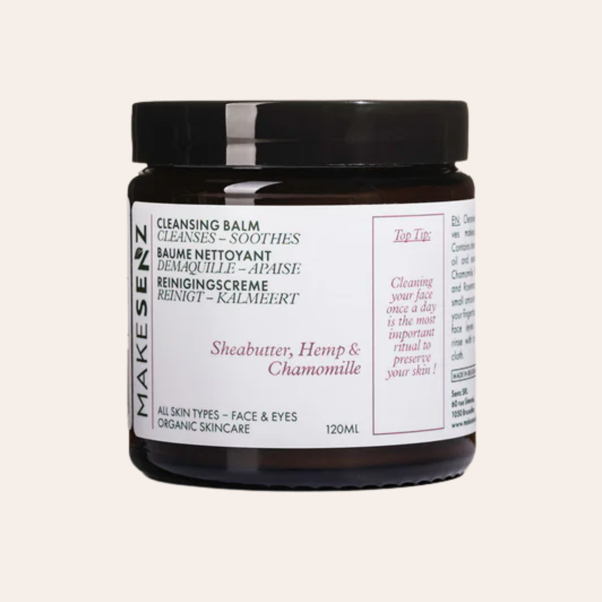 Baume nettoyant - démaquille et apaise