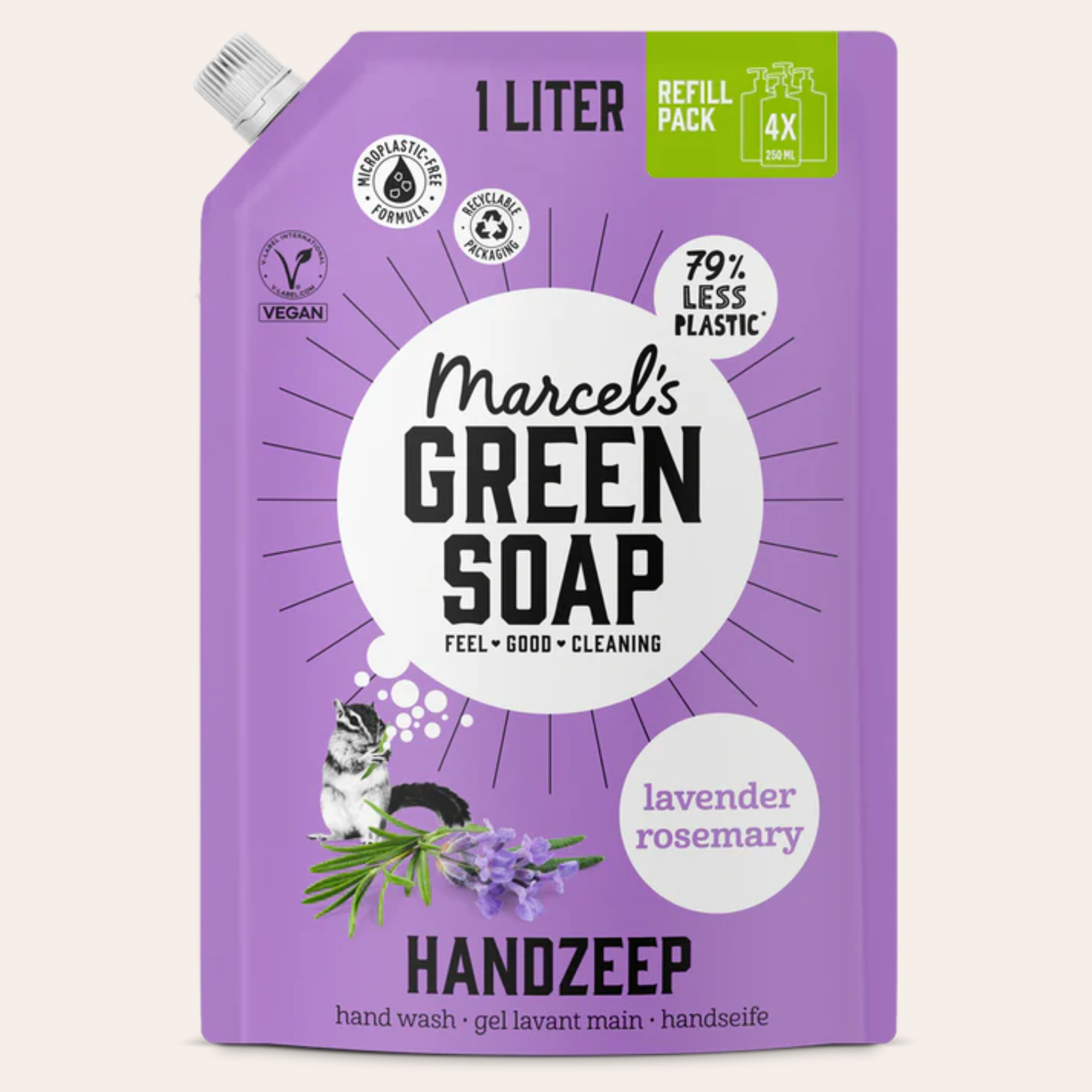 Handzeep - Lavendel Rozemarijn