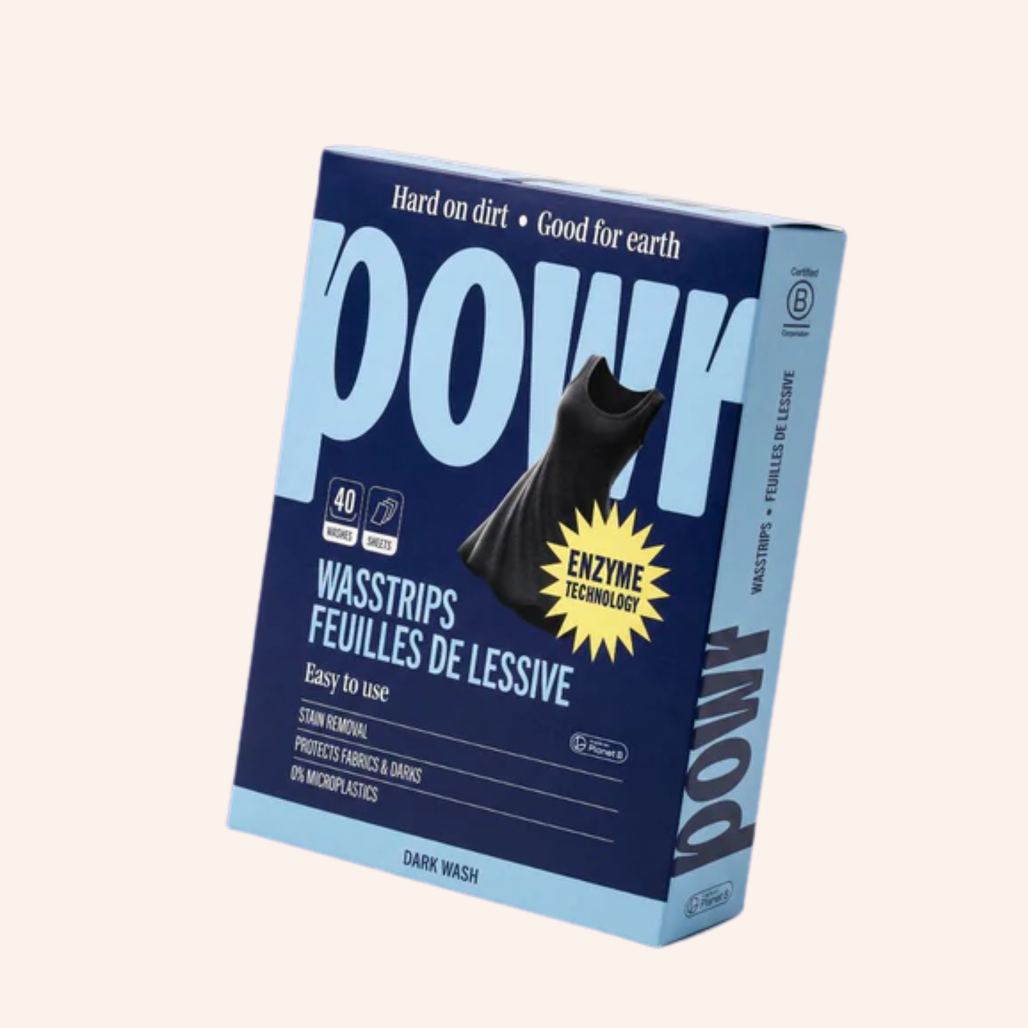 powr Feuilles de lessive powr pour linge foncé – Anciennement BRAUZZ & Klaar