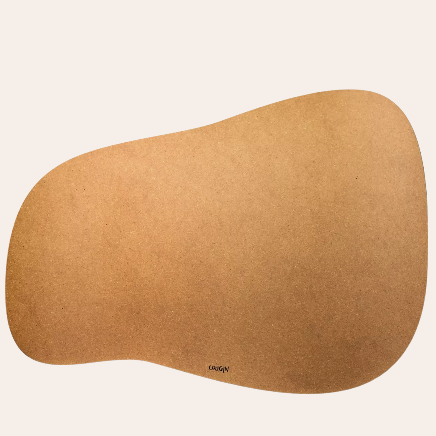 Placemat van gerecycled leer