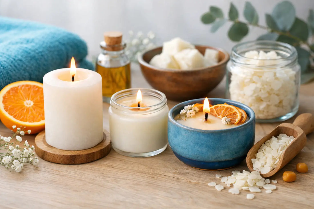 Bougies naturelles sans paraffine: bien choisir