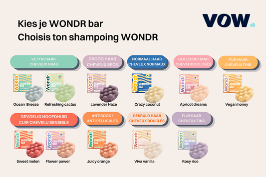 Comment choisir son shampoing WONDR ?