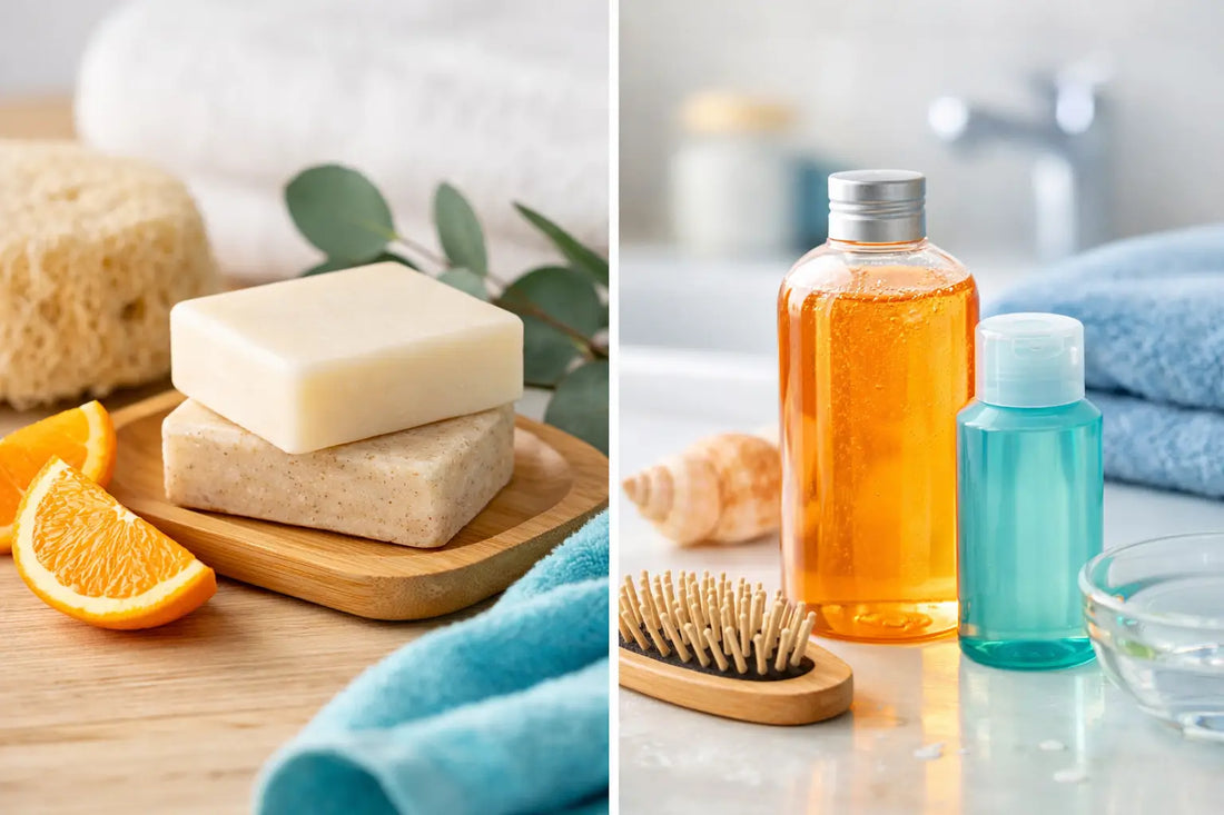Solid shampoo vs liquid shampoo: que choisir ?