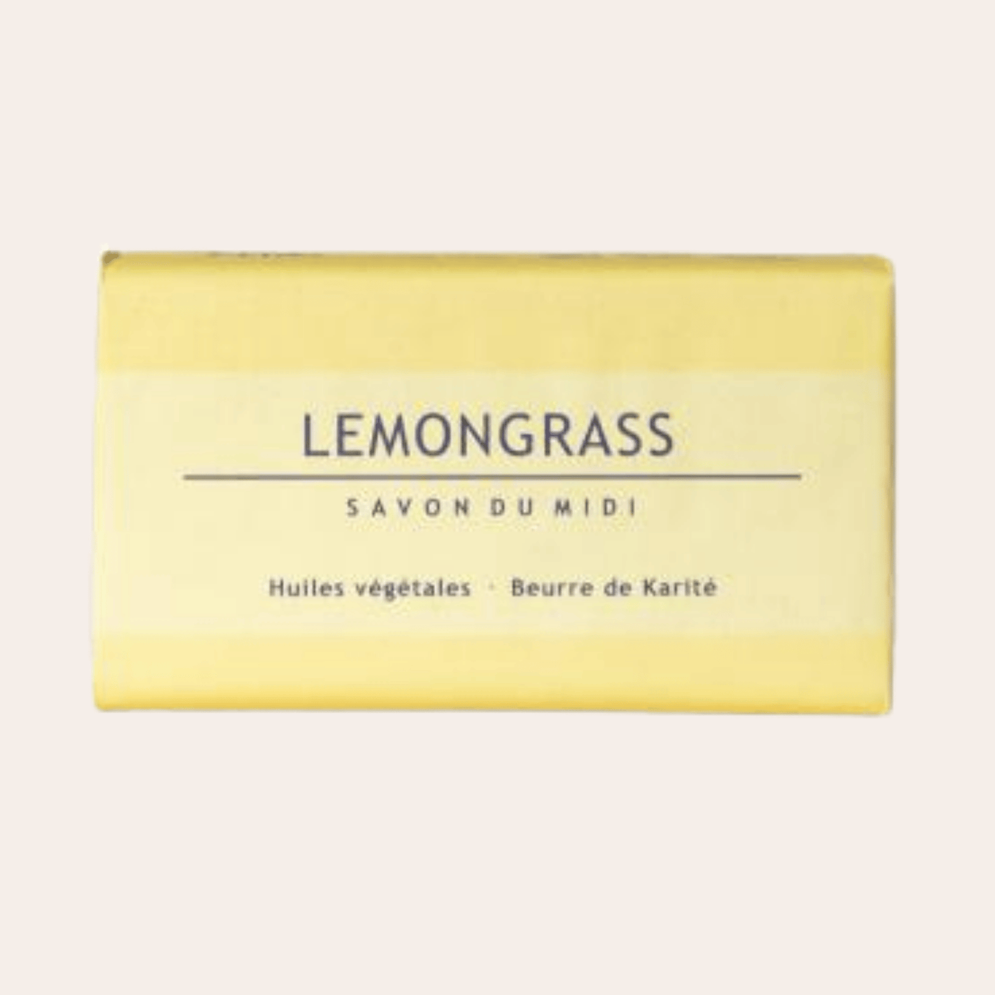 Citroengras Shea Zeep · Verpakt in papier · 100g