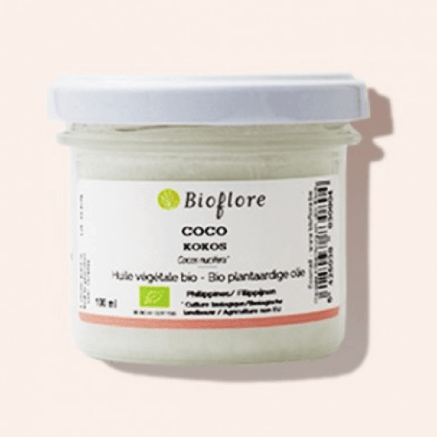 Biologische virgin plantaardige kokosolie