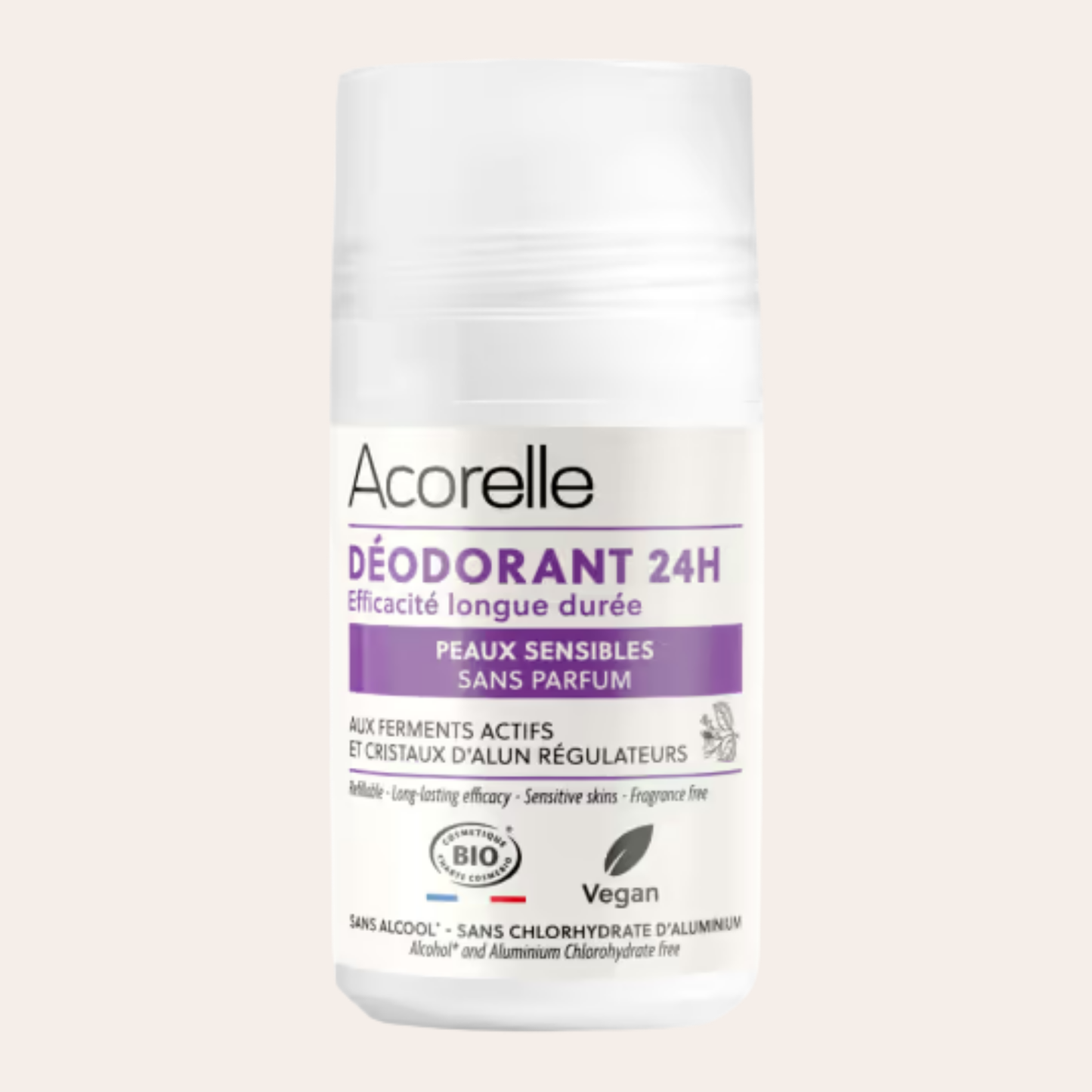 Deodorant rollon rechargeable