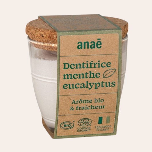 Herbruikbare glazen tandpasta 175g