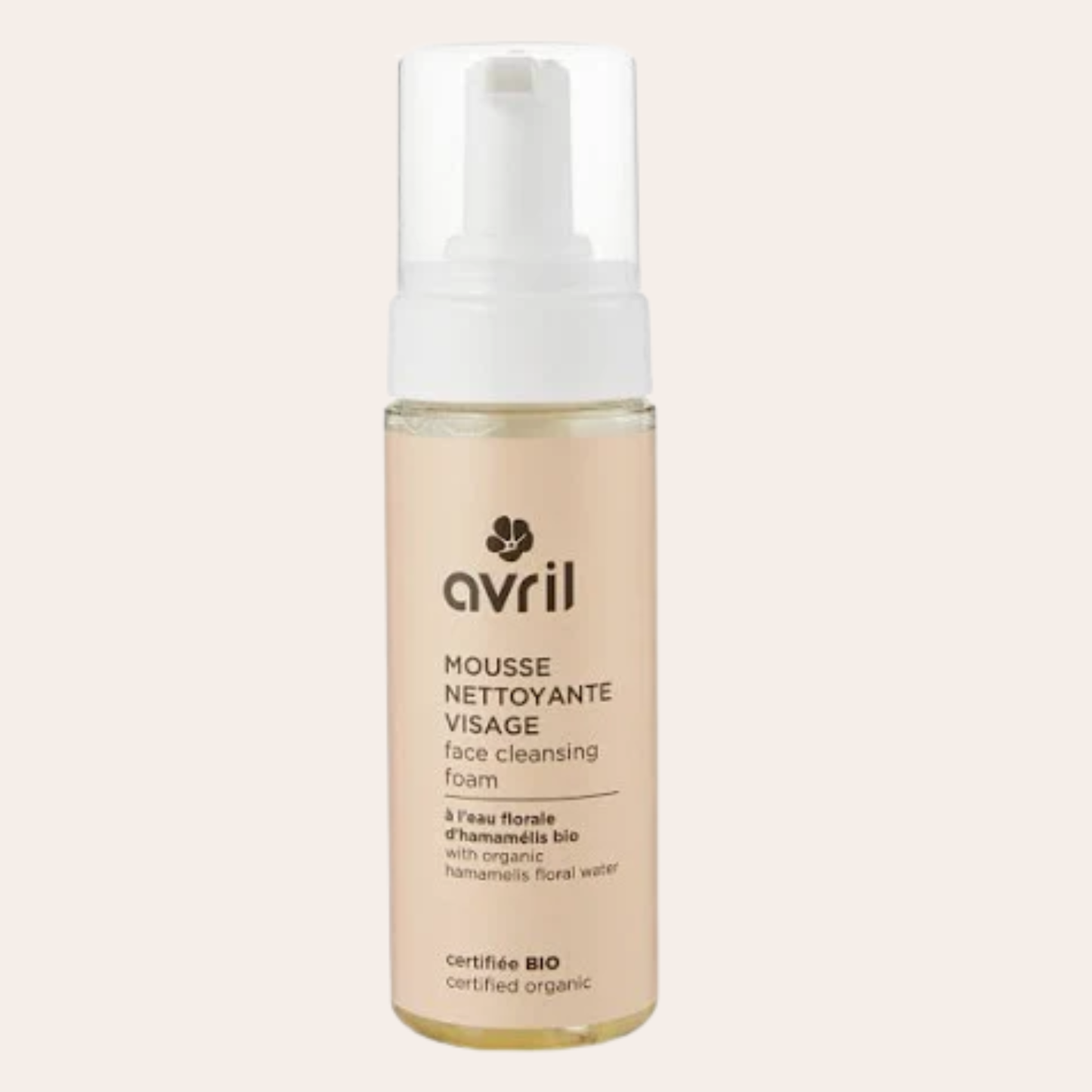 Mousse nettoyante visage