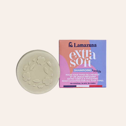 Extra zachte vaste shampoo