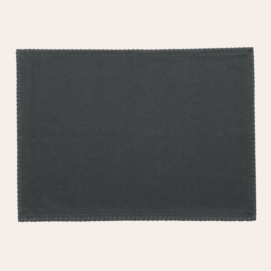 Set of 4 recycled placemats Delia Ombre 33 x 45