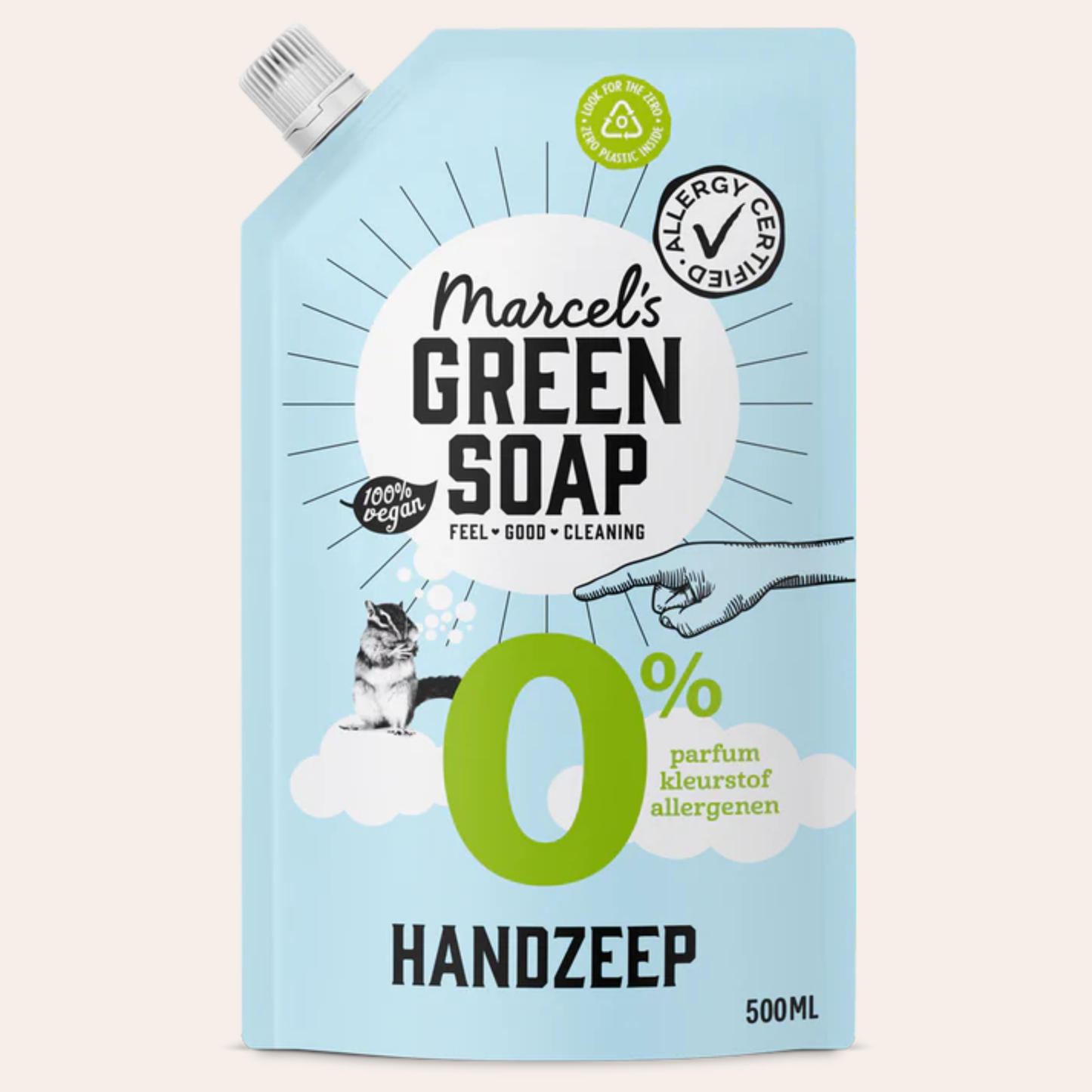 Handzeep - geurvrij