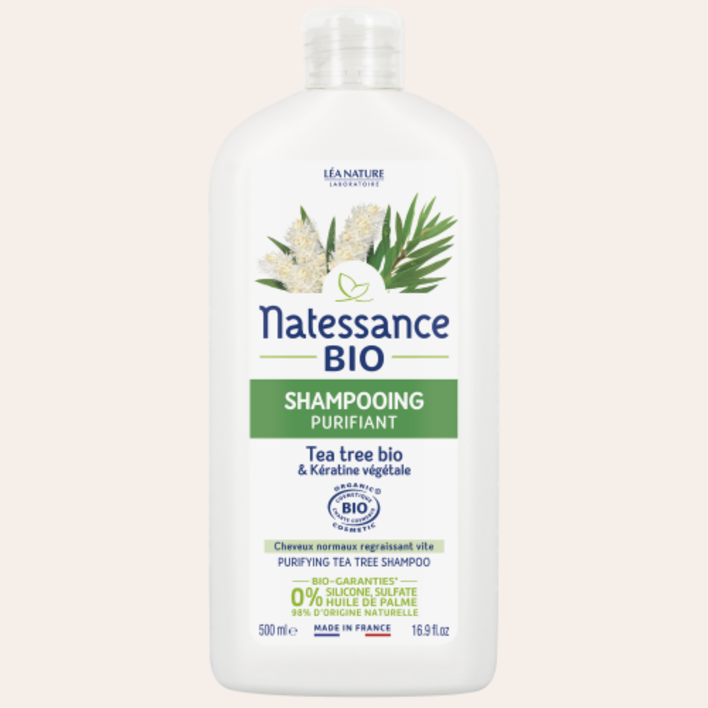 Zuiverende shampoo 500ml - Tea tree