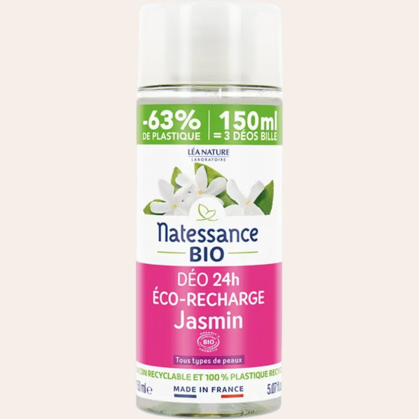 Hervulbare roll-on deodorant