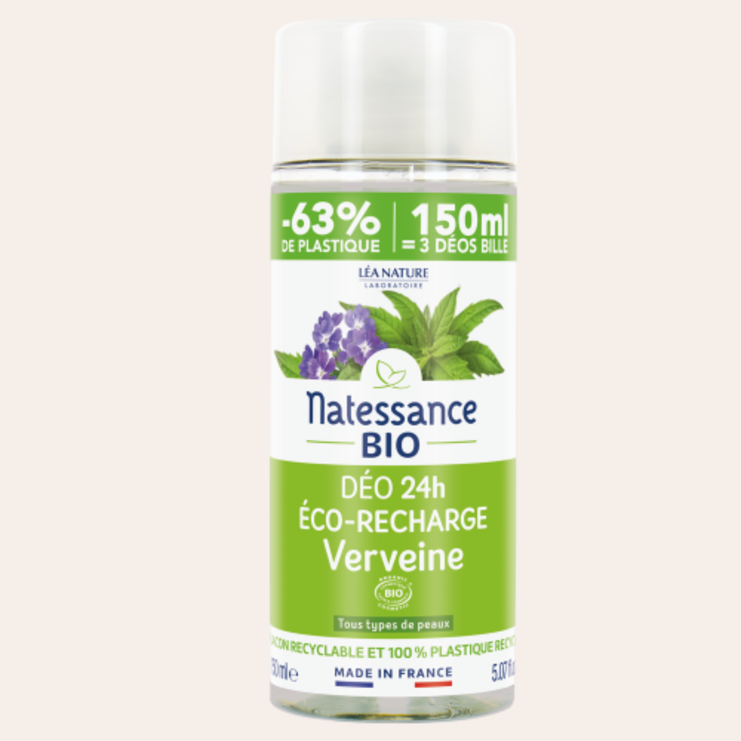 Hervulbare roll-on deodorant