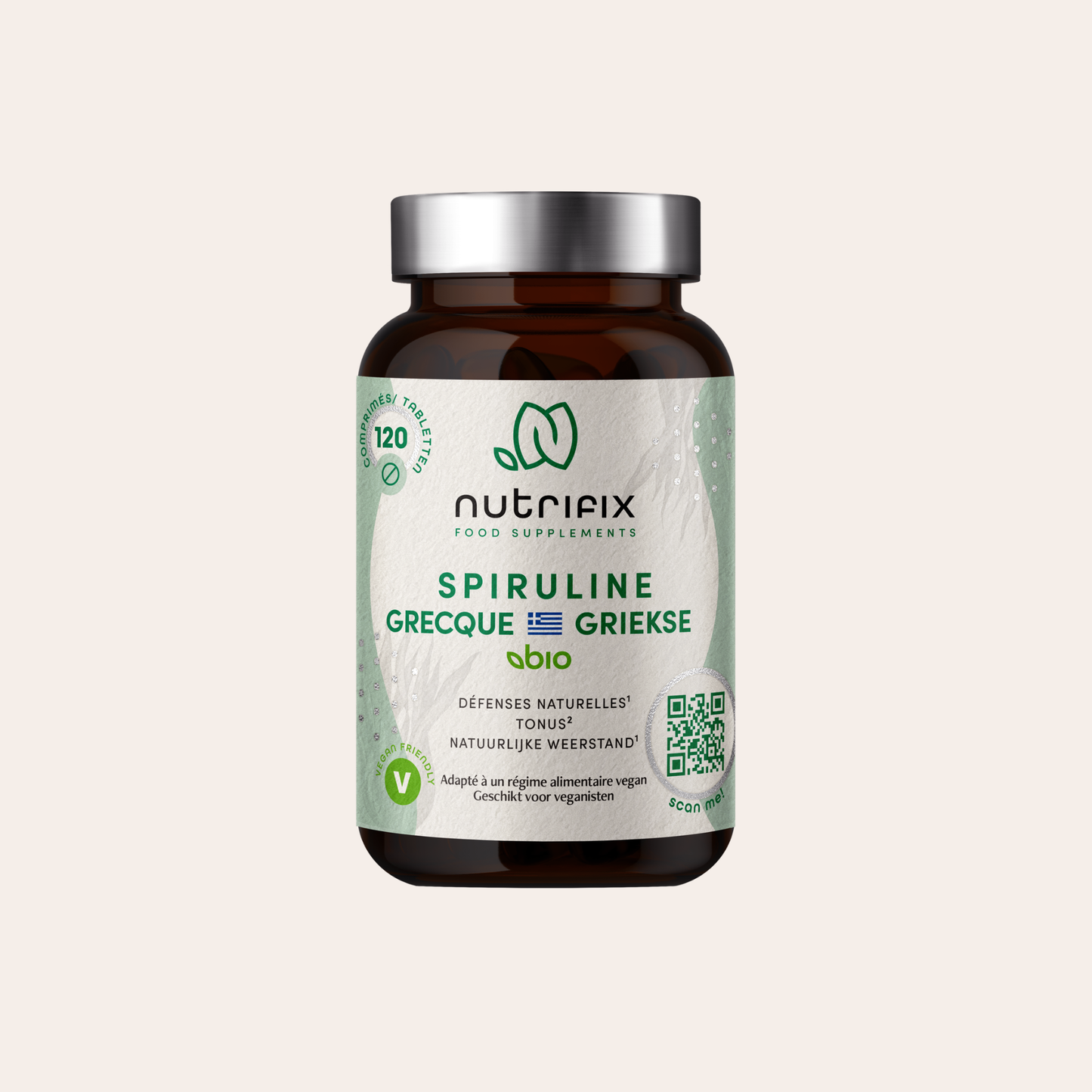Spiruline grecque bio 120 comprimés