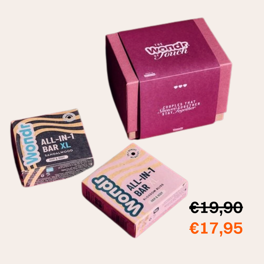 Shower bundle box: The Wondr of Touch