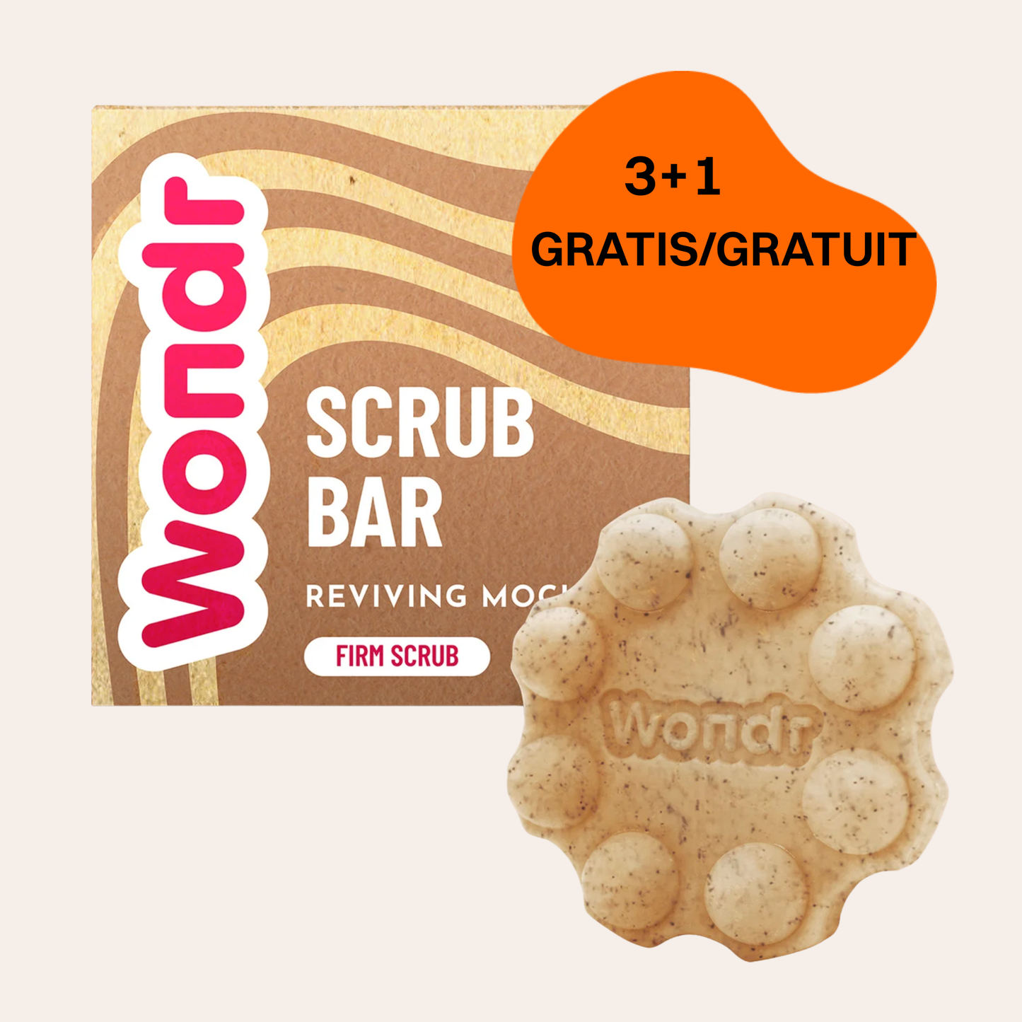 Wondr Scrub bar Reviving Moccha