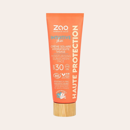 Hydraterende zonnebrandcrème voor het gezicht