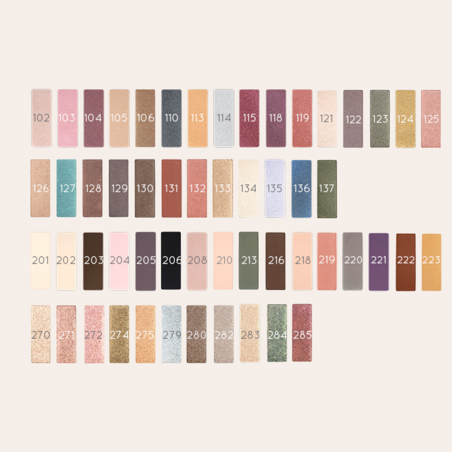 Ombre à paupière matte - recharge