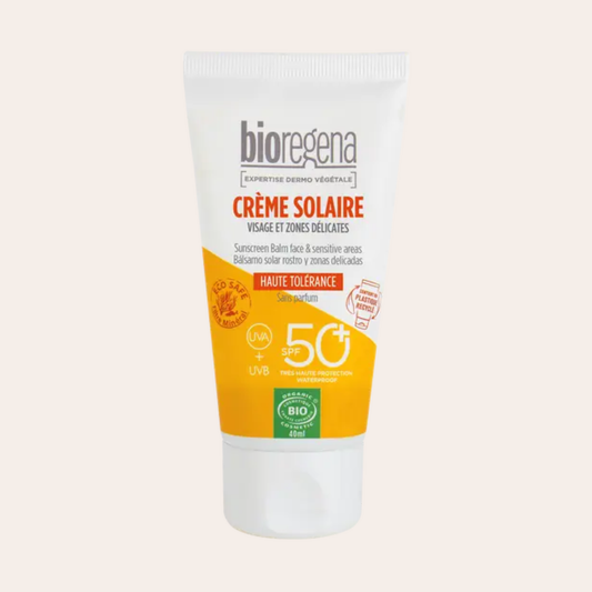 Zonnebrandcrème voor gezicht en gevoelige zones SPF 50 40 ml